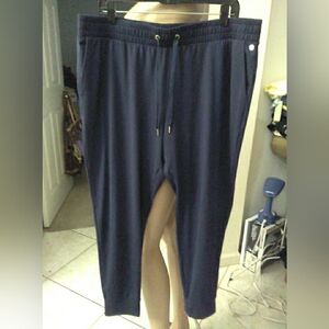 NWOT Lilly Pulitzer Navy Drawstring Jogger Pants W/ PKTS SZ. XL (OMG SOFT)